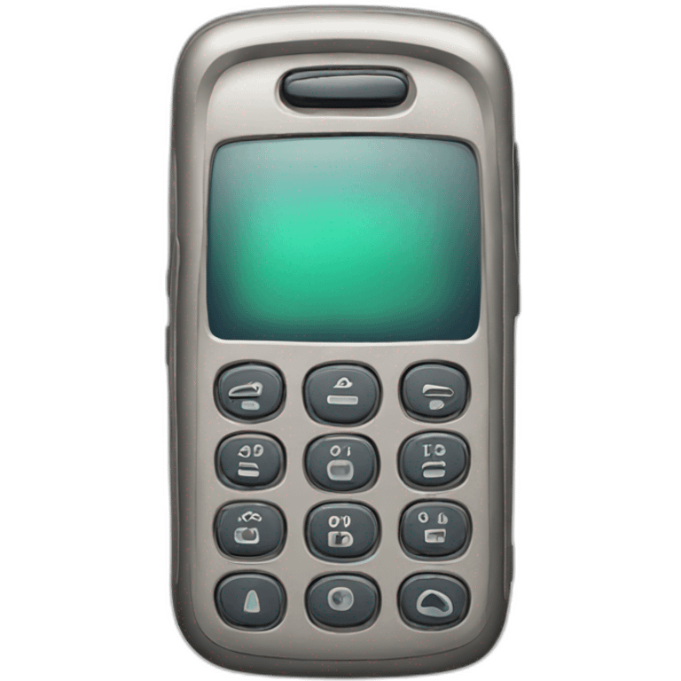 Old cell phone emoji