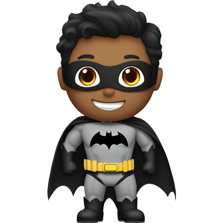 A phisician dressed as Batman The dark Knight! emoji