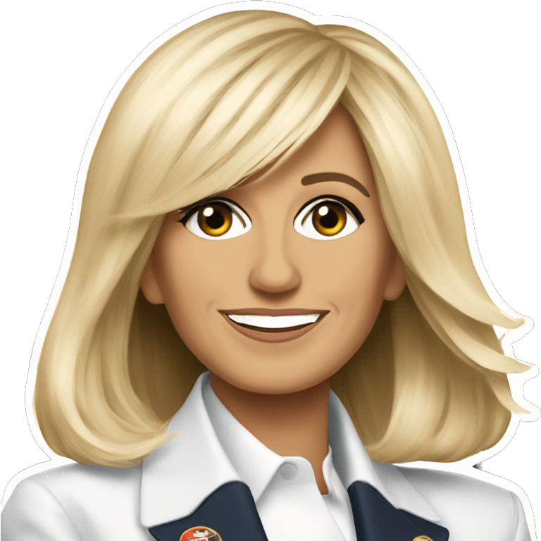 Brigitte macron emoji