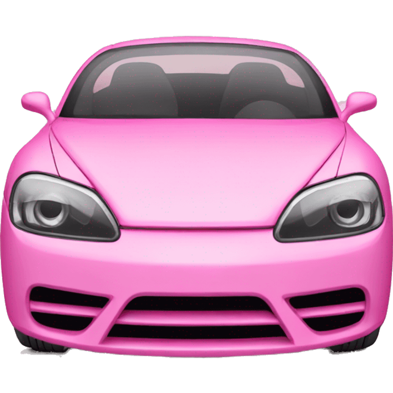 Pink Rich Car emoji