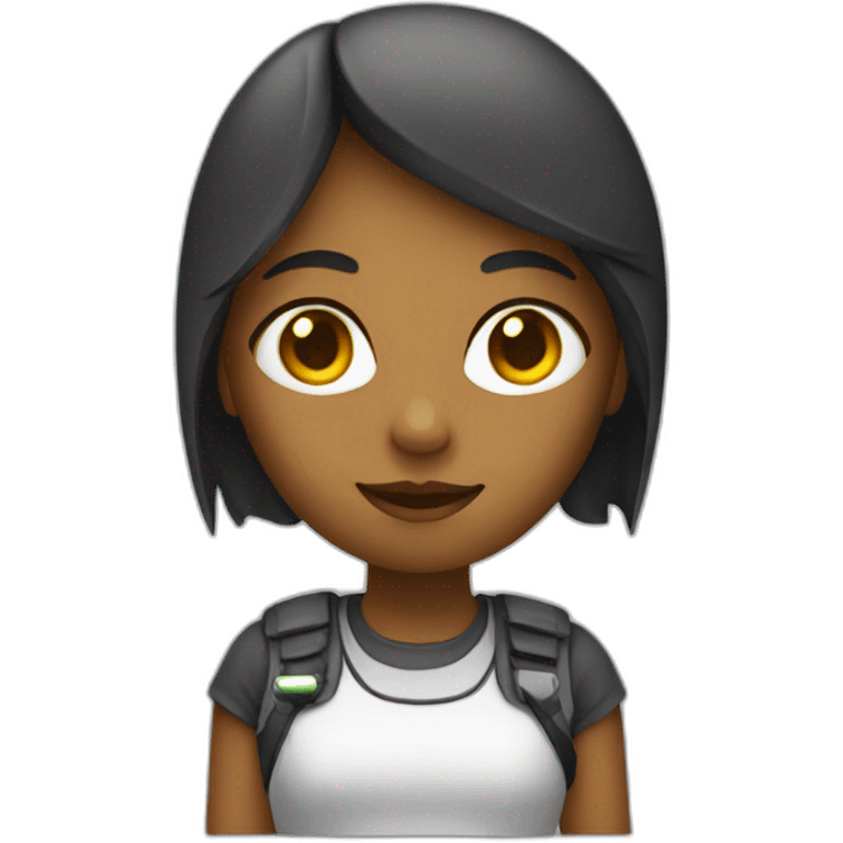 code girl emoji