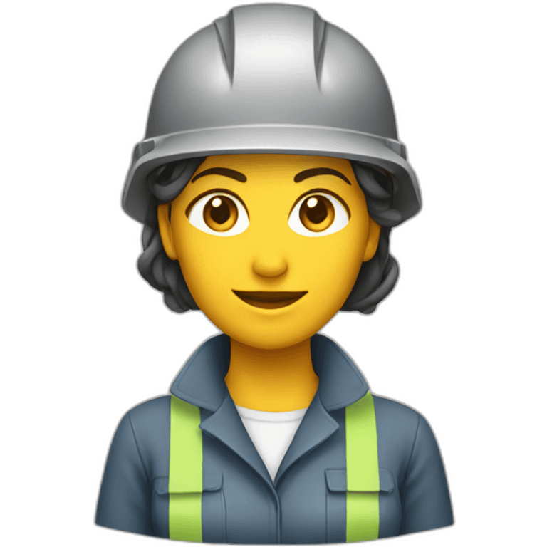 Female mechanical engineer emoji