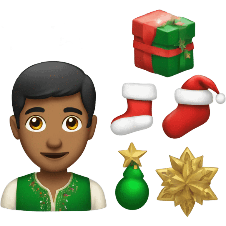 Pakistani christmas emoji