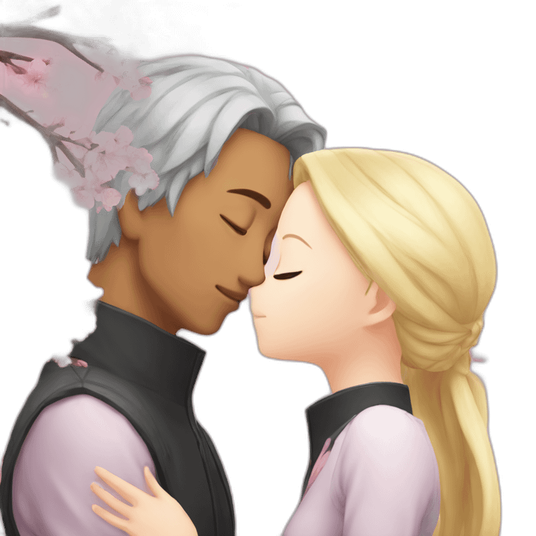 sakura kissing ino emoji