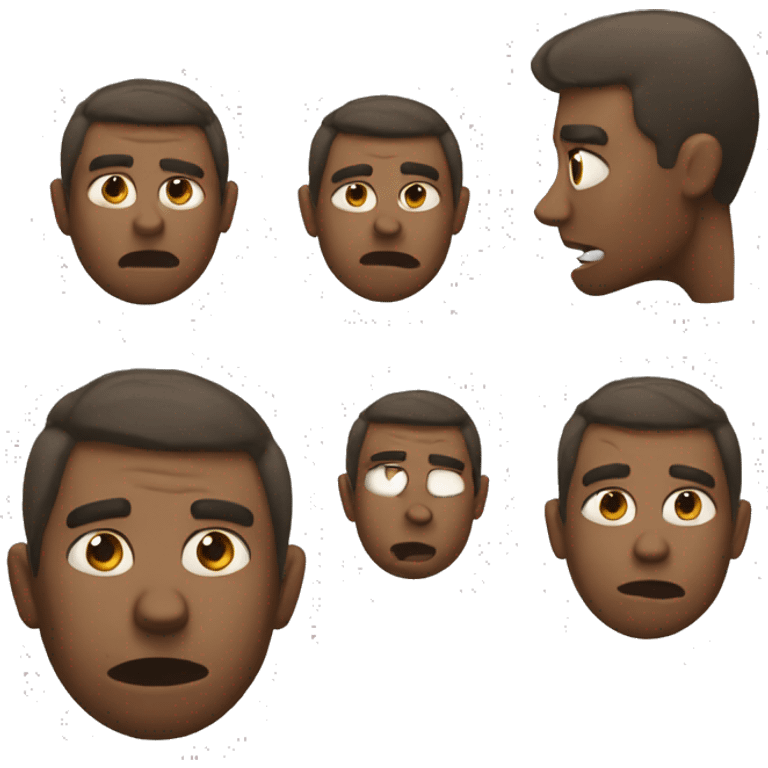 emoji tired of thinking  emoji