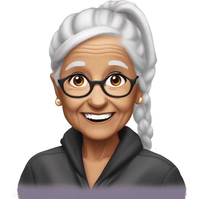 Elderly Ariana grande  emoji