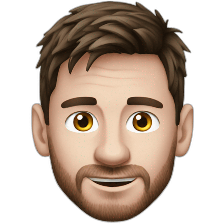 Messi Manchester United emoji