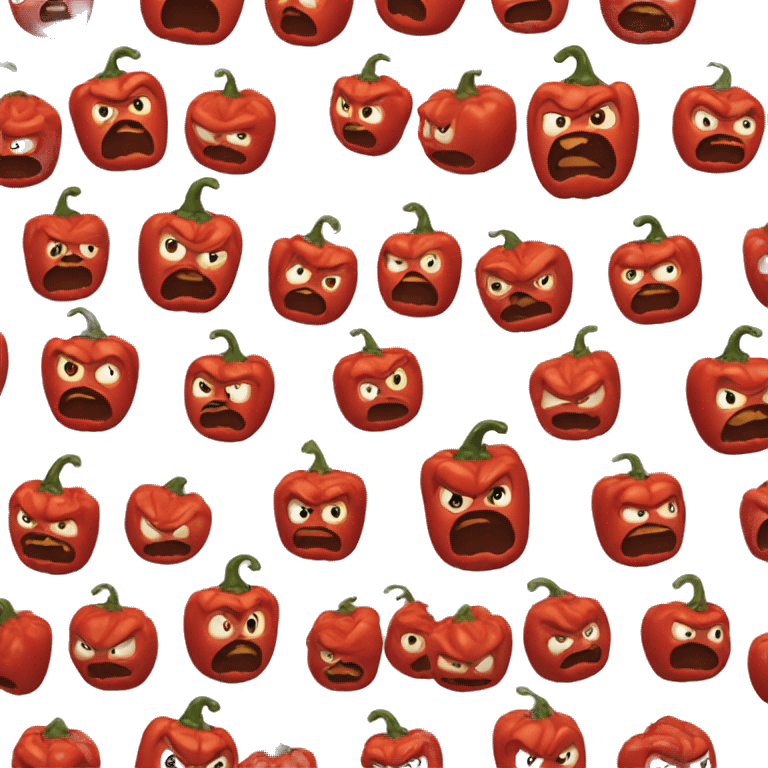 angry pepper emoji