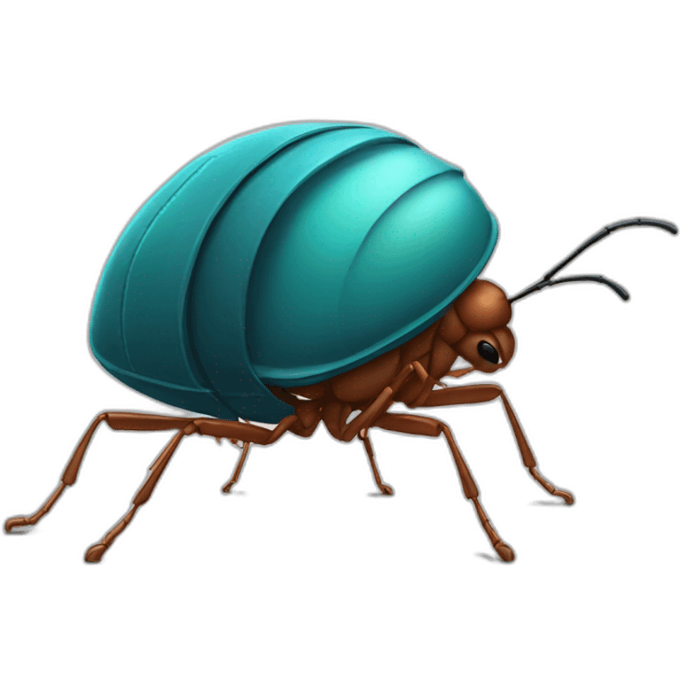 Bedbug wirh Headset emoji