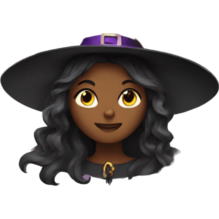 Witch under a rainbow emoji