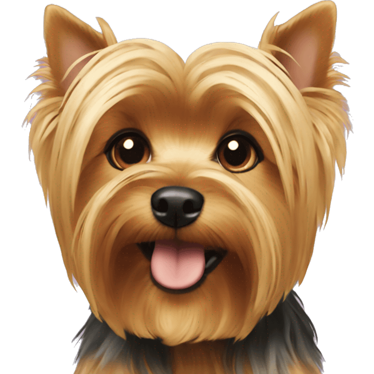 Golden Yorkshire Terrier  emoji