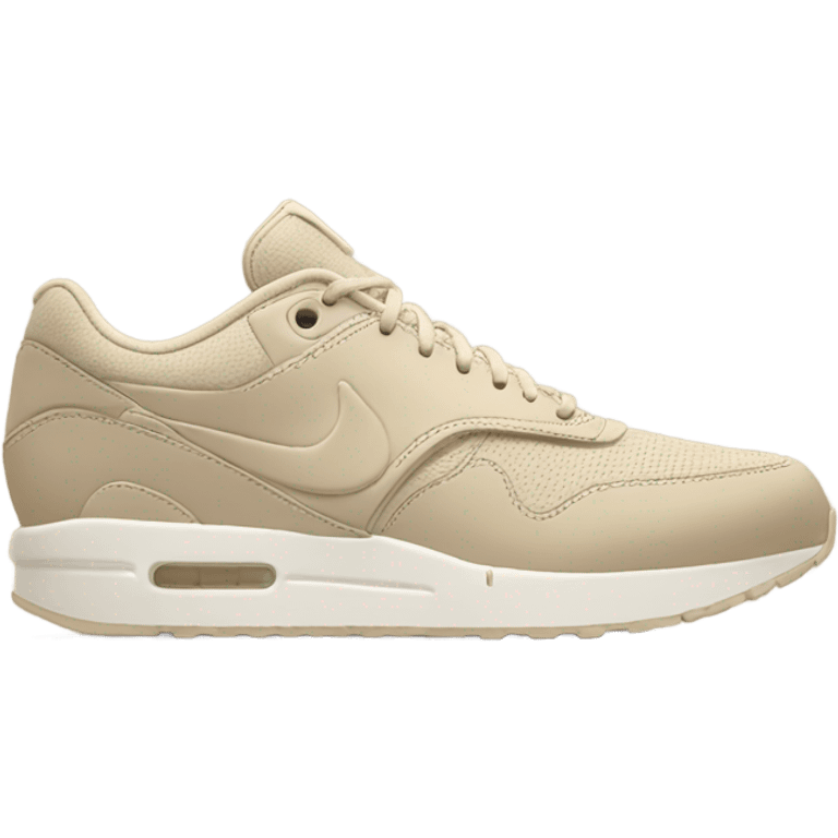 Nikes beige emoji