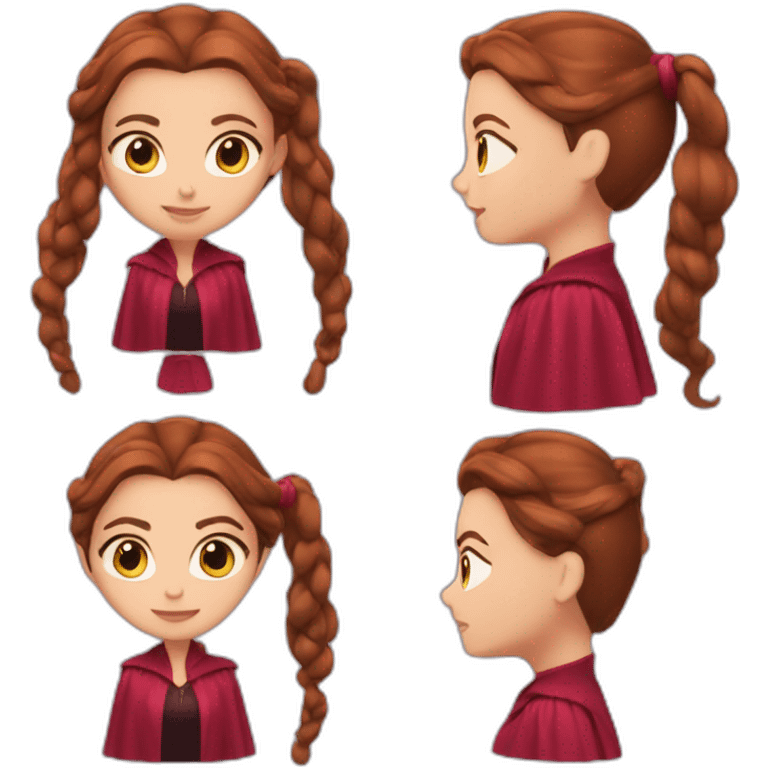 The Scarlett witch emoji