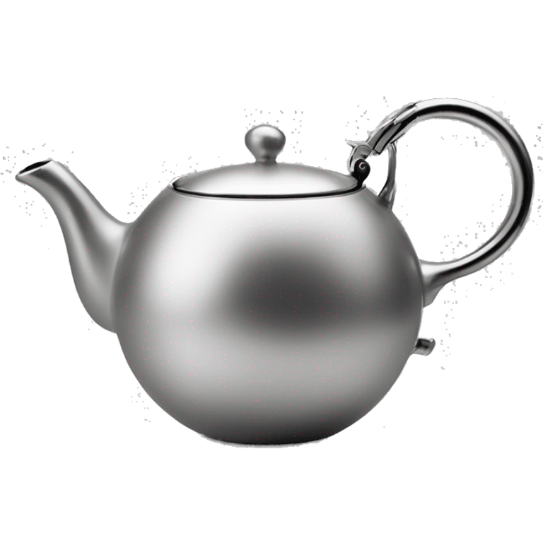 silver alessi tea pot emoji