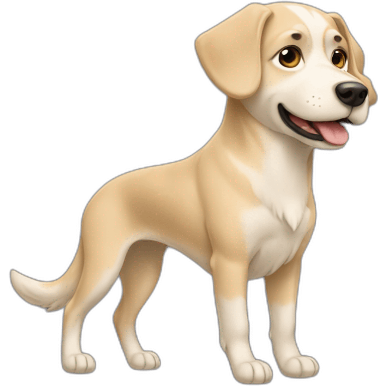 Chien guide emoji