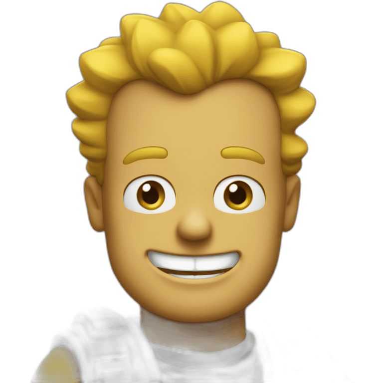 bart simpsom smiling emoji