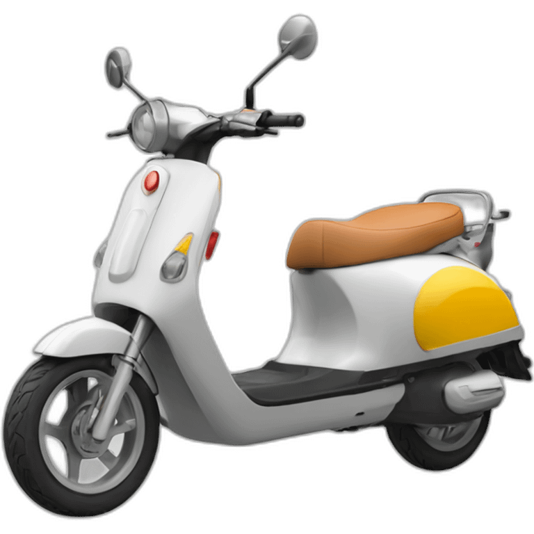 E scooter with color code 311c emoji