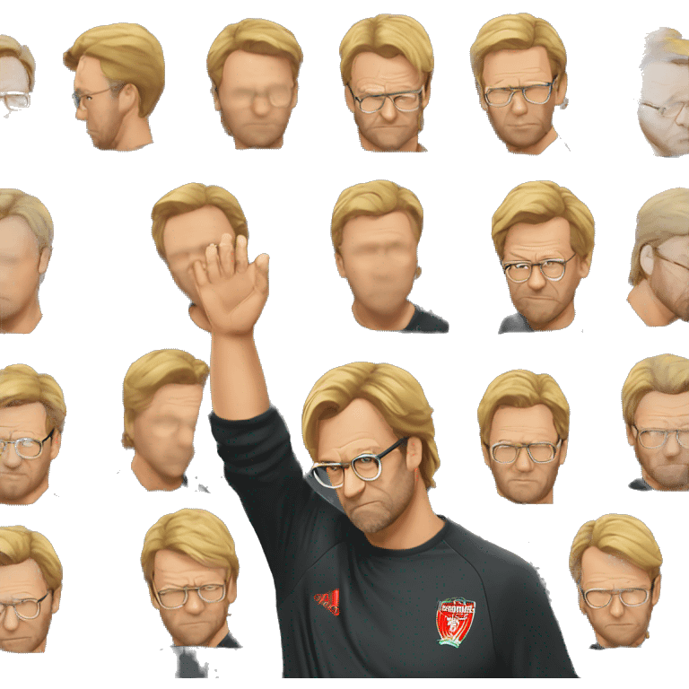 Klopp facepalm emoji