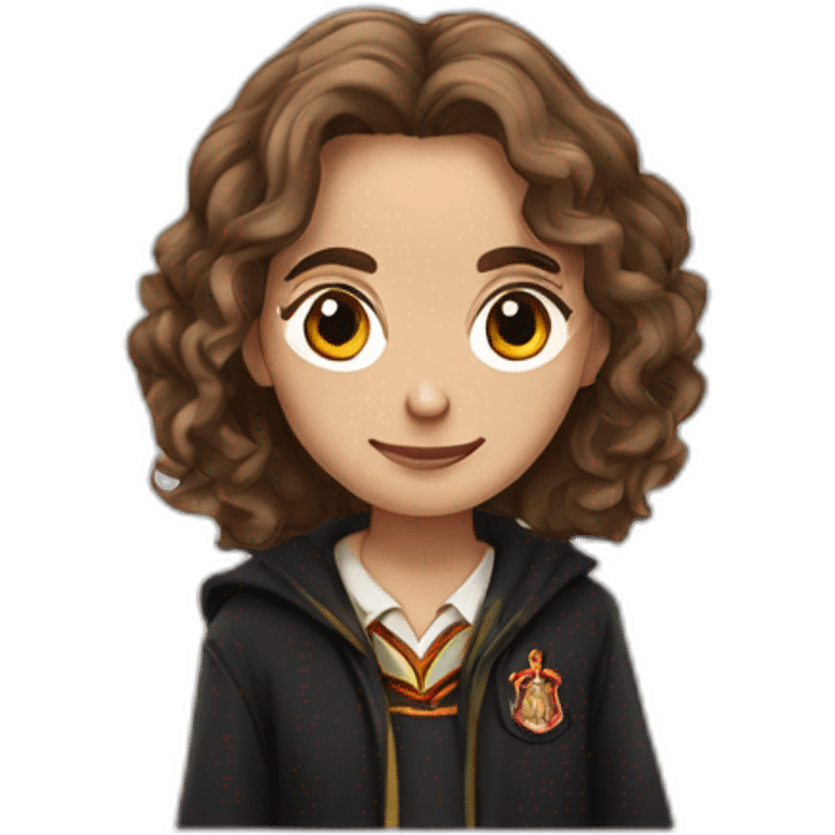 Harry potter embrasse Hermione Granger emoji