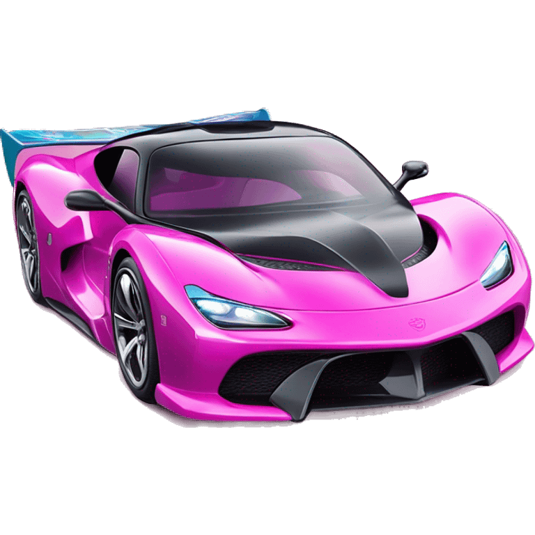 barbie mermaidia’s hot wheels hypercar emoji