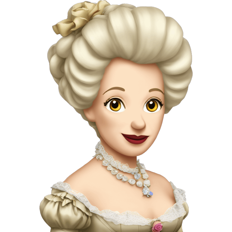 marie antoniette coquette emoji