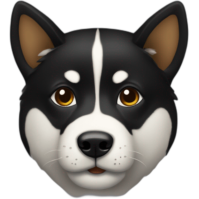 black inu emoji