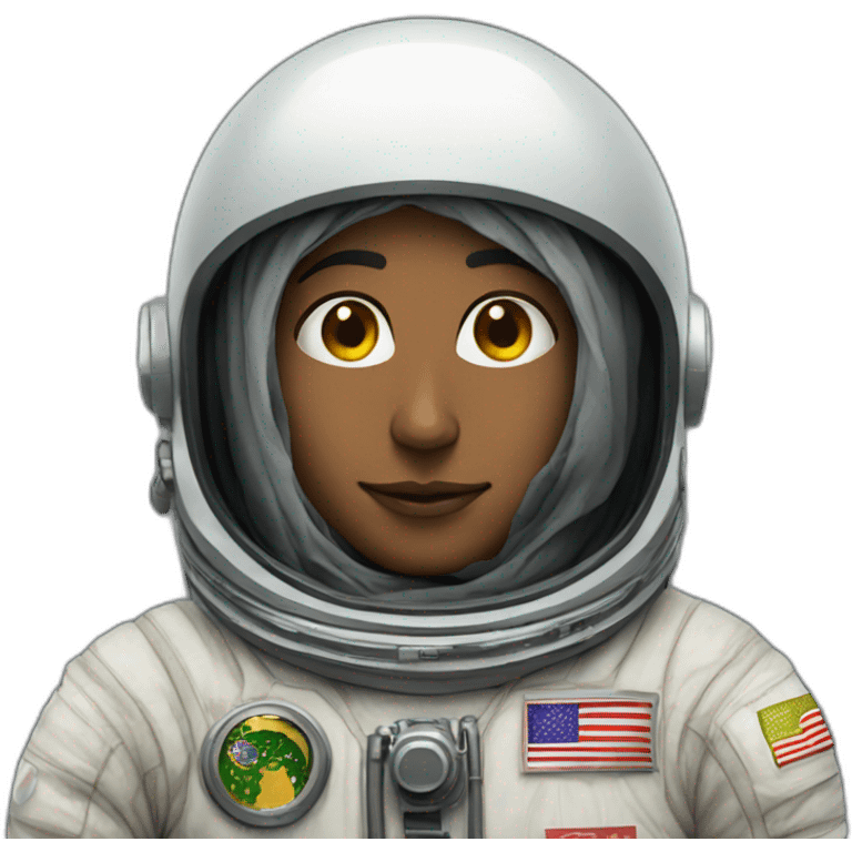 Saudi-astronaut emoji