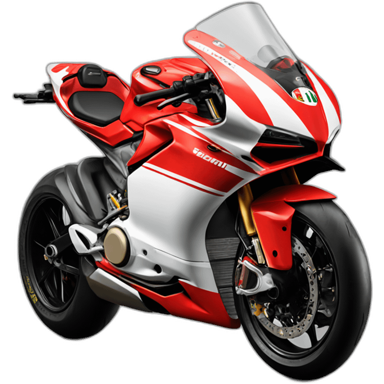 Ducati MotoGP front view emoji