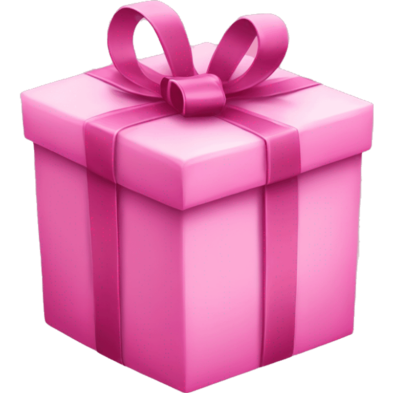 Pink present  emoji