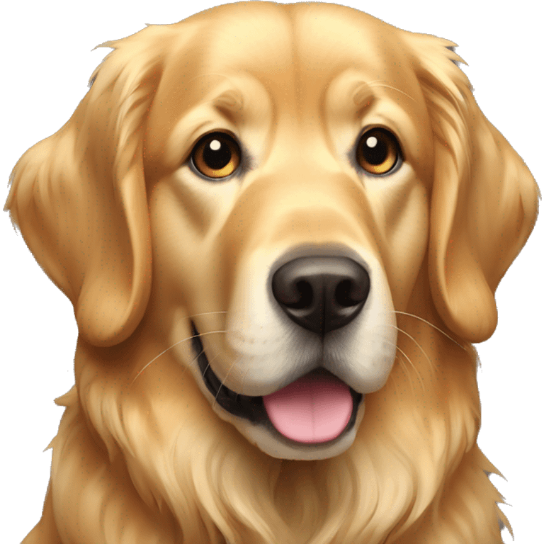 un golden retriver   emoji