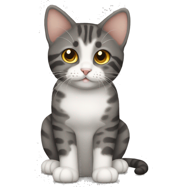 American Wirehair Cat emoji