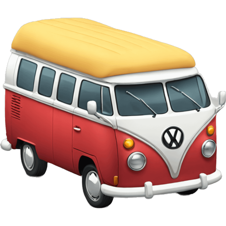 Volkswagen bus emoji