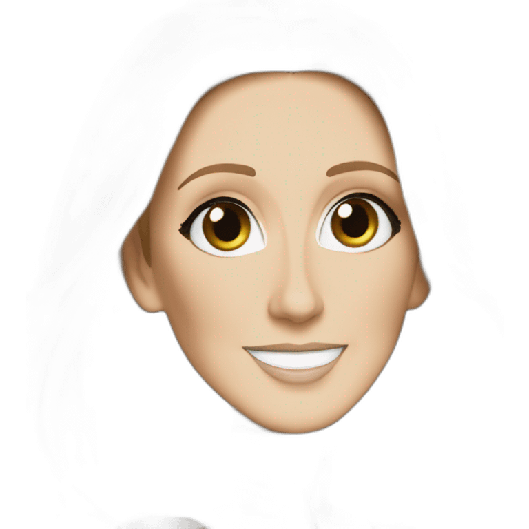 Céline Dion Saying hello emoji