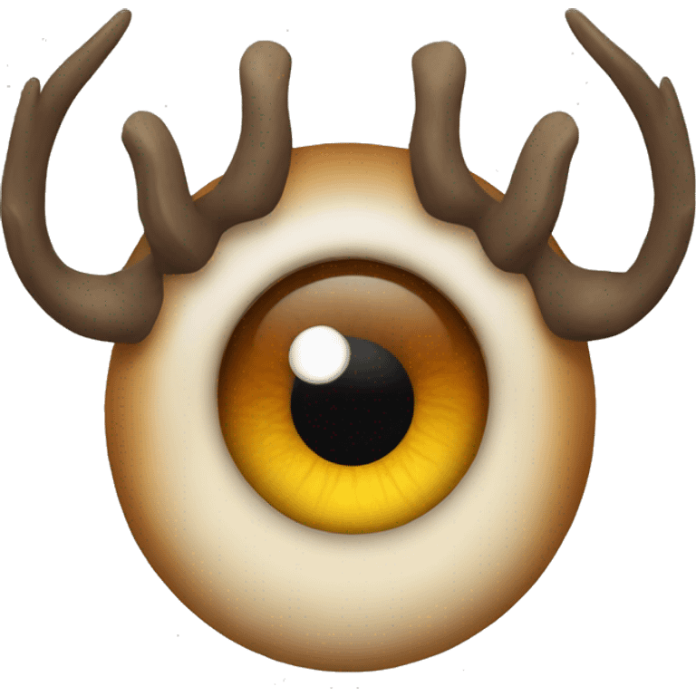 Eye deer emoji