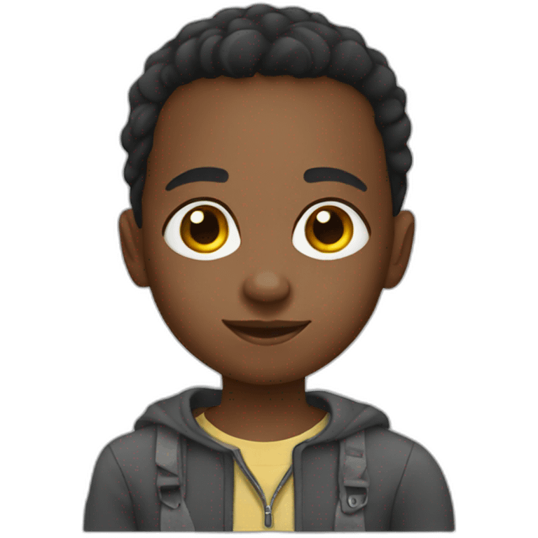 shaved-ethiopian-boy emoji