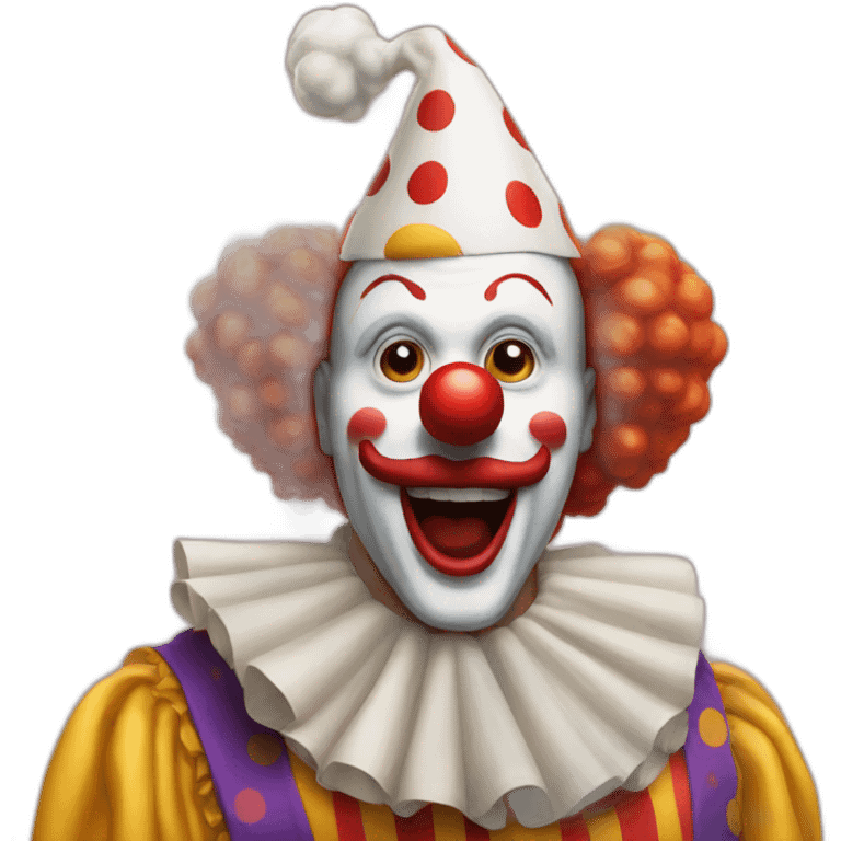 Cafard qui frappe un clown emoji