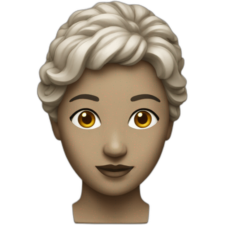 woman statue emoji