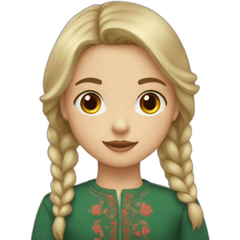 belarussian girl emoji