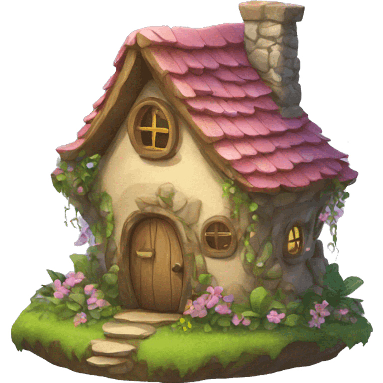 Fairy house  emoji