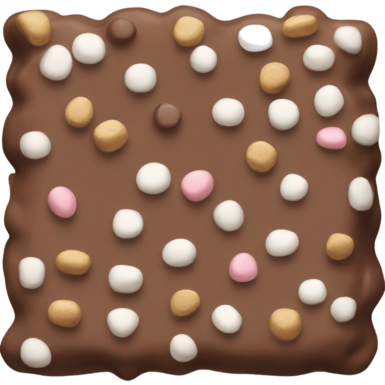 rocky road treat emoji