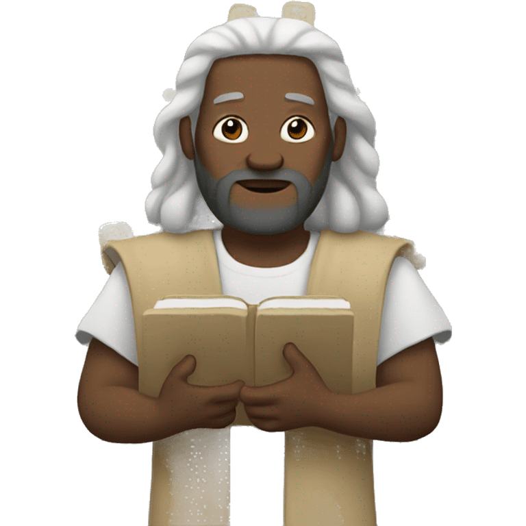 moses with tablets emoji