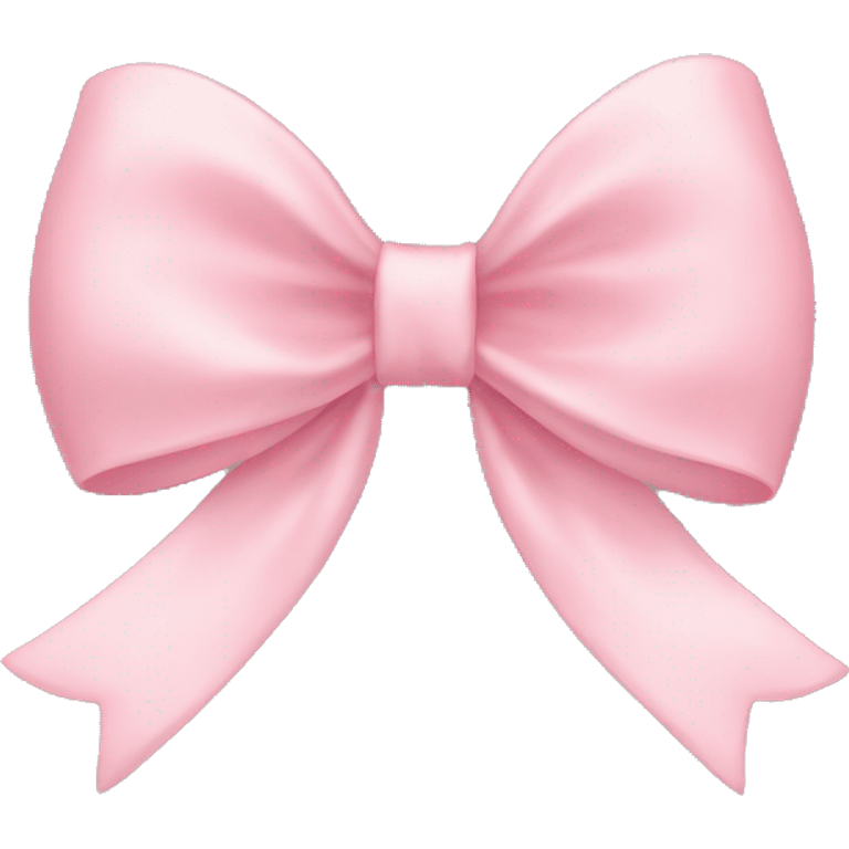 pastell rose bow  emoji