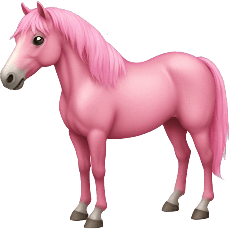 Pink horse emoji