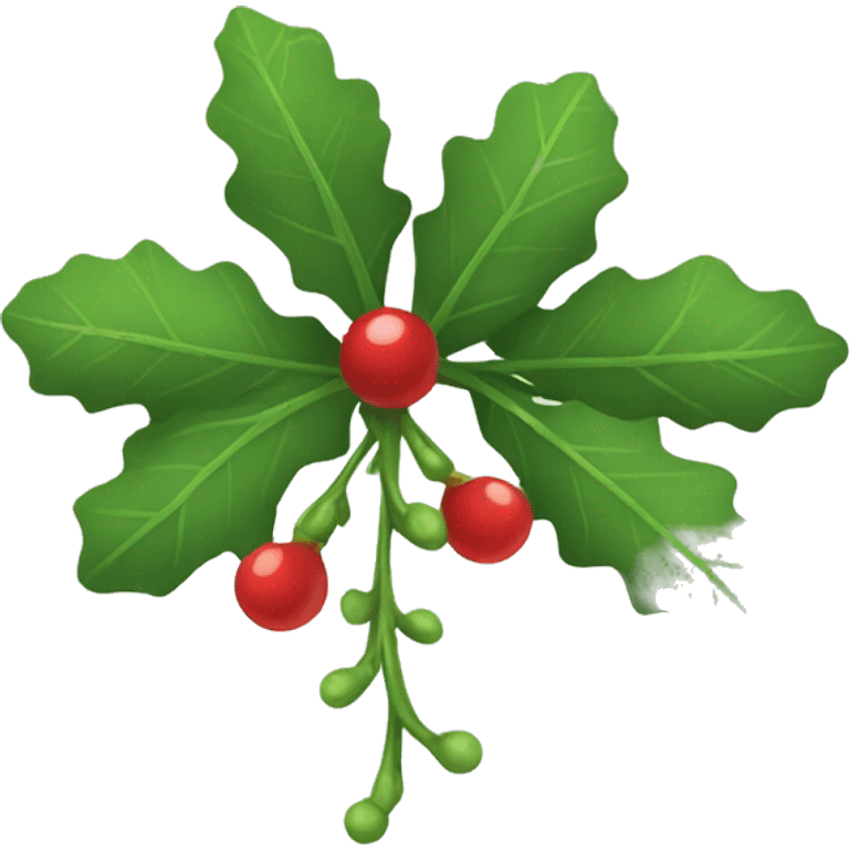 mistletoe emoji