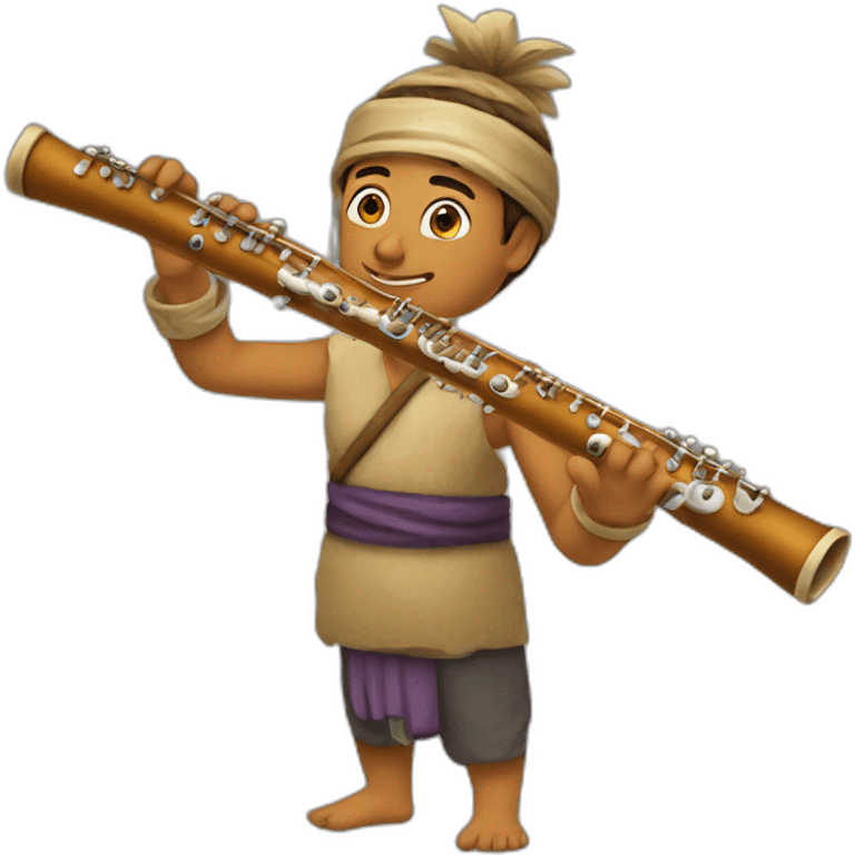 Erlandskian  Terminian Ozetalakaa flute Instrument Ethnic emoji