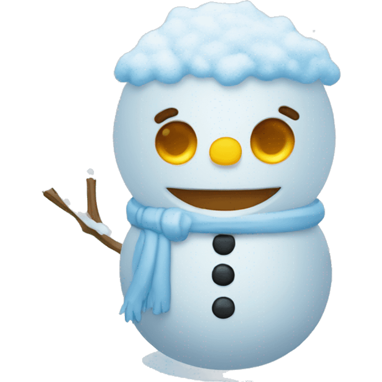 copo de nieve emoji