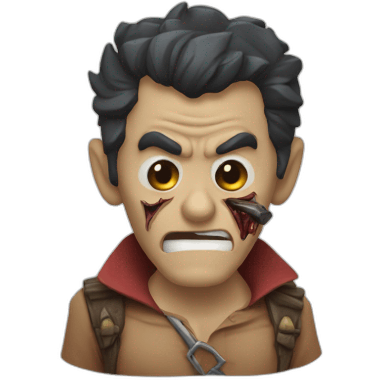 Evil Dead sang démon emoji