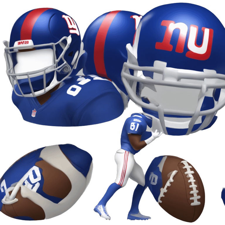 New york giants football player emoji