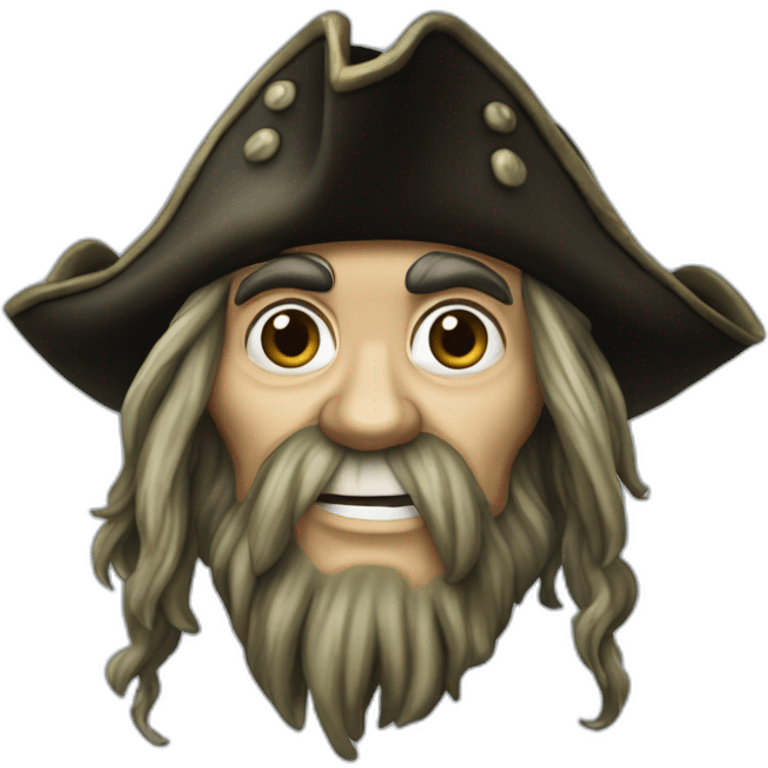 Davy Jones in Pirates Of Carribeans emoji