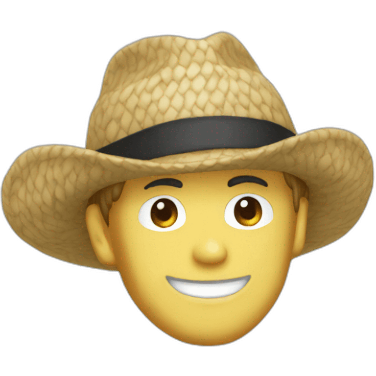 One piece hat emoji